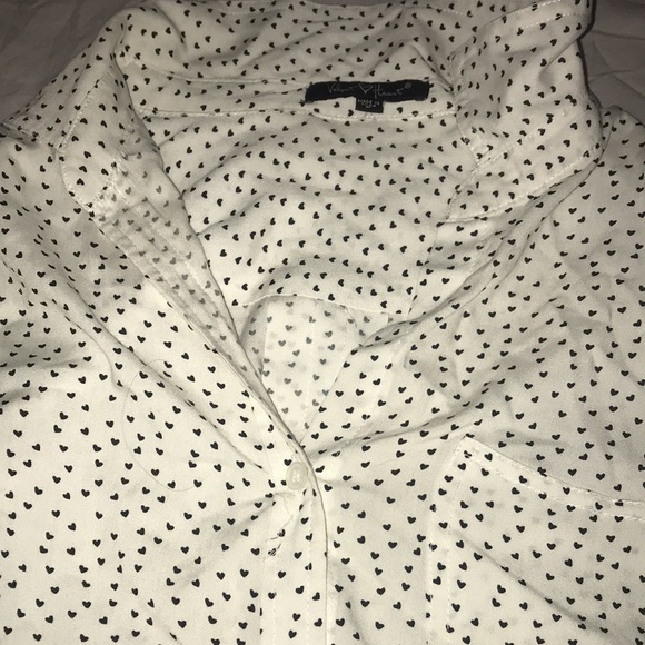 Velvet heart long sleeve button down - Picture 2 of 2